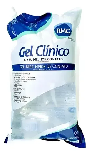Gel Clinico Contato Condutor Ultrassom Incolor Bag Rmc 5 Kg Fragrância Neutra