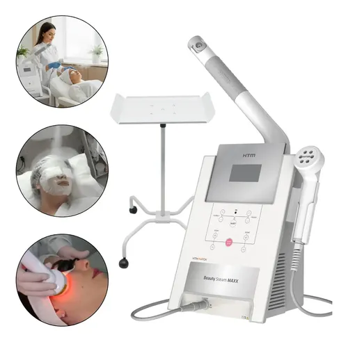 Vapor Ozônio Beauty Steam Maxx Htm + Mesa Carrinho Auxiliar 127/220v
